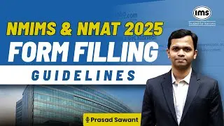 NMAT & NMIMS 2025 Form Filling | How to fill NMAT & NMIMS 2025 Registration Form | Prasad Sawant