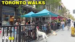 Walking East to the Canary District in Downtown Toronto (July 2021)