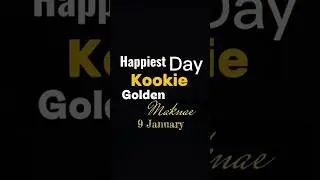 happiest day kookie, golden makane 💜♾️🎉🥰 #btsot7forever #btsarmy #bts #jk #kookie #day #9january2025