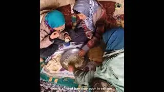 In the harsh winter camp, a family&rsquo;s story begins 🥶❄️☃