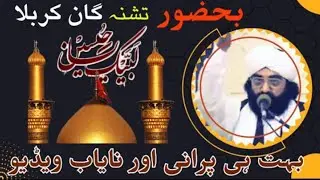 munqbat imam hussain ||Pir Naseer ud Din Naseer| Golra Sharif.