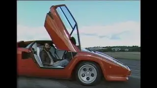 Retro Cars | Lamborghini Countach | Lamborghini Jalpa | Lotus Esprit | Saab Surbo | Bond Cars | 1981