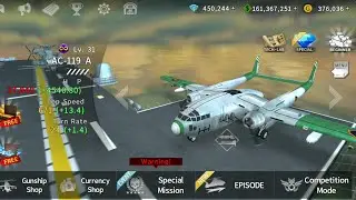 Gunship Battle: AC-119 A with Nuclear ☢️ weapon..  gameplay.