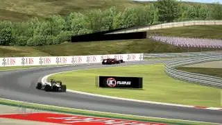 rFactor F1Liga.eu Hungarian GP 2012 Race Edit