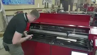 Лазерный станок 1500х1500мм. Запуск, резка. Управление RUIDA