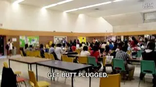 GET BUTT PLUGGED. - School Cafeteria (Juicetra Contest Entry)
