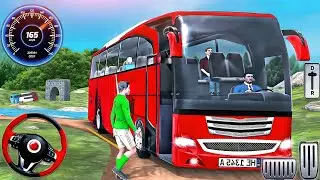 Offroad Coach Bus Driving Simulator 3D - Real Uphill Bus Driver 2024 - Android Gameplay