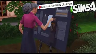 🔴 100 Baby Challenge 29/100. @SimsetteGirl