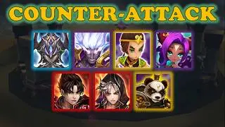 COUNTER-ATTACK EVERYWHERE!!! | Guild Siege | Summoners War