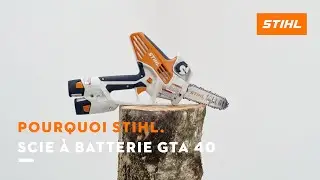 Scie &agrave; batterie GTA 40 : puissante et polyvalente | STIHL
