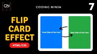 Учебное пособие по эффекту переворачивающейся карты HTML и CSS | Интерактивная анимация карты | C...