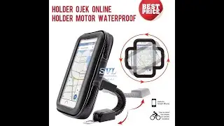 [ Cara Pemasangan ] Holder Motor Waterproof 6,5 Inch Anti Copet - PREMIUM #Holdermotor