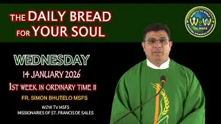 HOMILY | 14 JANUARY 2026 | 1ST WEEK IN ORDINARY TIME II by Fr Simon #homilydaily #homilytoday