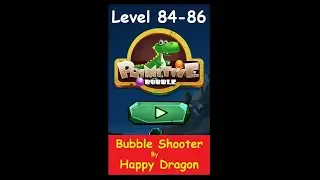 How to play Bubble Shooter Level 84-86 | Bubble Shooter (By Happy Dragon Inc.) Gameplay Video