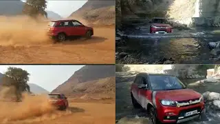 Maruti Suzuki Vitara Brezza | River Crossing | Off Road