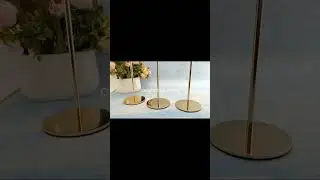 Gold Taper Candle Holder Set Of 3 #stavearts #short
