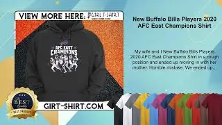 New Buffalo Bills Players 2020 AFC East Champions Shirt