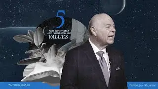 5 non-negotiable and indispensable values - Pastor Sam Valverde
