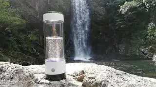 SPE PEM Hydrogen Rich Generator Water Ionizer Bottle with Drain Hole Seperate H2 and O2 High Pure hy