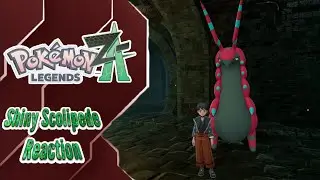 Mega Dex Quest: Shiny Scolipede! Pokemon Legends ZA!