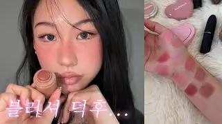 DM폭주한 블러셔들 싹 다 털어옴...🛍💖 립추천도 곁들인...💄
