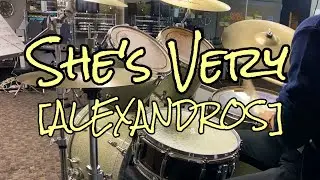 【叩いてみた】She's Very / [ALEXANDROS] (Drums cover.)