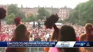 Iowa State fans, Cyclones team ready for season-opening Aer Lingus College Football Classic