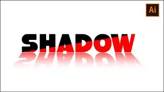 How to add shadow to text in adobe illustrator