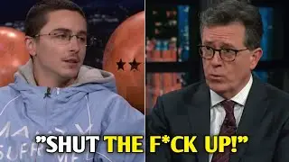 Timothée Chalamet STUNS Stephen Colbert LIVE — One Joke Changed Everything
