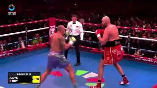 Usyk vs Fury 2 Analysis - Round 2 - Every Punch Landed in Slow Motion
