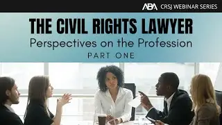 The Civil Rights Lawyer: Perspectives on the Profession