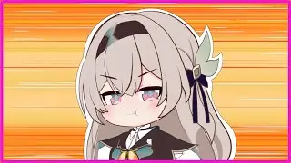 Silverwolf and Firefly cute  Pouting - Honkai Star Rail 【崩壊スターレイル】