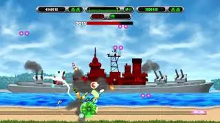 Heavy Weapon: Atomic Tank. Mission: Mission 11 (2 Players White and Green).