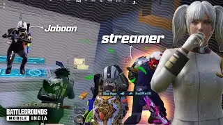 THIS STREAMER GOT PISSED AFTER BACK TO BACK CLUTCHES 😕❗️| Jabaan vs Streamer | SOLO VS SQUAD - BGMI