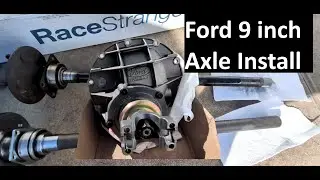 How to: Ford 9 inch axle Install, 31 spline Strange axles, 3.89 gears