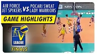Shakey's V-League: Air Force vs Pocari Finals Game Highlights - July 13, 2016
