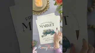 💐Paper Printables Set! | The Flower Truck Collection | Honey Prints Paper Co