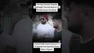 Raminlə (məhəbbət) aparaci arasinda dava  #şou #televiziya #vine #keşfetbeni&ouml;ne&ccedil;ıkar #azerbaycan 