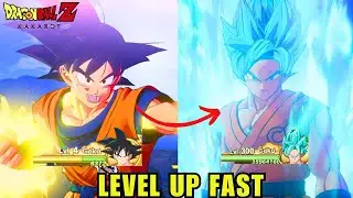 The BEST GUIDE On How To Level Up FAST In Dragon Ball Z Kakarot