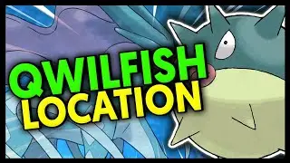 WHERE TO FIND QWILFISH ON POKEMON CRYSTAL