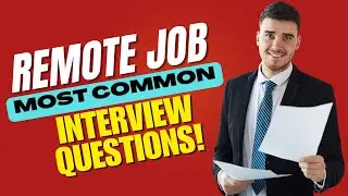 Remote Job Interview Questions and Answers | How to Pass the Interview