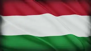 Hungary Flag Waving | Hungary Flag Background Video