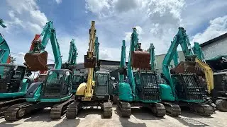 Cập Nhật Và Báo Giá Tất Cả Máy Xúc - Máy Đào 03 Kobelco - Hitachi - Yanmar Nhập Nhật | Rin Rùa