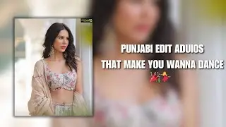 Punjabi edit audios that make you wanna dance! 💃🎶