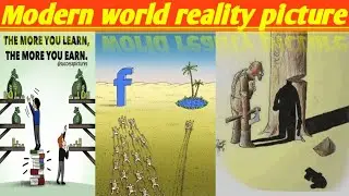 Modern world reality picture one picture million words #deepmeaningaboutlife #motivationalpictures