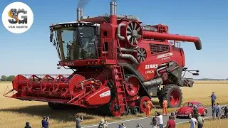 110 GIGANTISCHE MASCHINEN mit MODERNSTER Agrartechnik | Ernte 2025 Claas Lexion 8900 & John Deere X9
