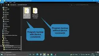 How to import Device comments in Mitsubishi PLC