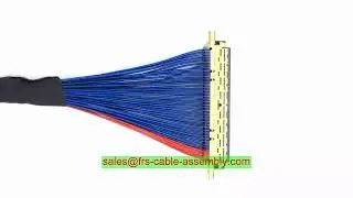 Custom Cable Assembly I-PEX M20915B Cable Assembly Manufacturer 30P 2-Lane Vesa EDPp 40P 2 Channel L