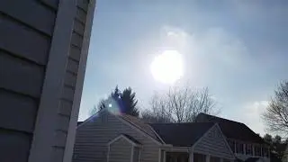 Eclipse effect on sun 12-21-2020