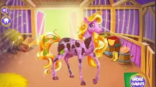 Princess Rainbow Horse Care - Pony Care Games for Girls